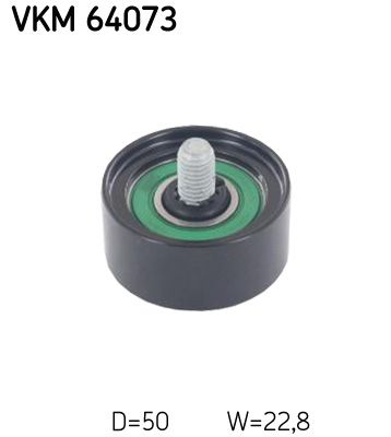 SKF Skretni/vodeći valjak, klinasti rebrasti remen